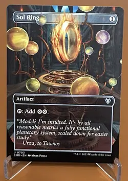 Sol Ring (Borderless) Commander Masters Regular - Image 1