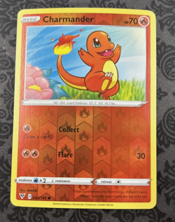 Pokemon - Charmander - 023/185 - Reverse Holo - Vivid Voltage - NM/M - New - Image 1