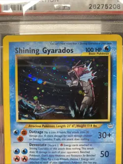Pokemon Shining Gyarados Double Holo Neo Revelation 65/64 PSA 9 - Image 2