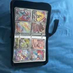 Nintendo Pokemon TCG Binder Lot Mewtwo VSTAR Arceus VSTAR Holo Foil Full Art - Image 4