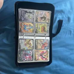 Nintendo Pokemon TCG Binder Lot Mewtwo VSTAR Arceus VSTAR Holo Foil Full Art - Image 5