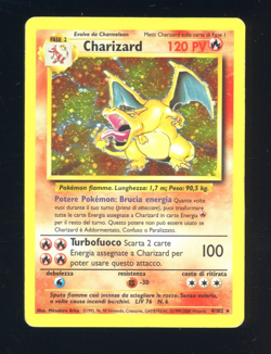 Auction #2 1999 Pokemon TCG Game Base Set #4 Charizard Holo Rare - Image 1
