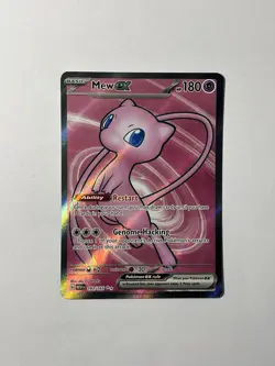 Pokemon Mew EX TCG Scarlet & Violet Holo Ultra Rare Card 193/165 NM Condition - Image 1