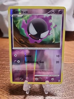 Gastly 64/99 Arceus Reverse Holo 2009 Pokemon TCG LP - Image 1