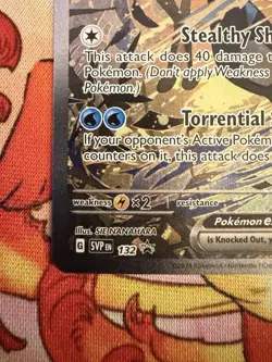 Greninja EX Promo Holo Sv: Scarlet & Violet 132 English Pokemon TCG - Image 5