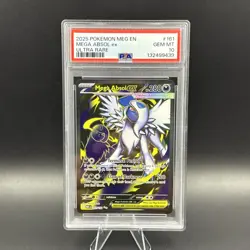 2025 POKEMON MEG EN-MEGA EVOLUTION ULTRA RARE #161 MEGA ABSOL EX PSA 10 - Image 1