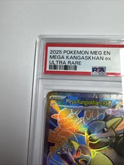 2025 POKEMON MEG EN-MEGA EVOLUTION ULTRA RARE #164 MEGA KANGASKHAN EX PSA 10 - Image 4