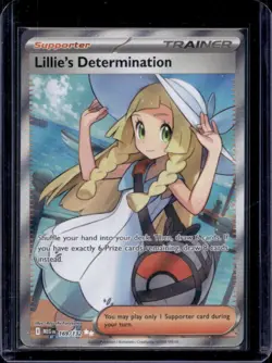 2025 Pokemon Mega Evolution Lillie's Determination Ultra Rare #169/132 - Image 1