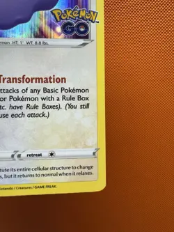 Ditto Pokemon Go 053/078 Holo NM 1806 - Image 5