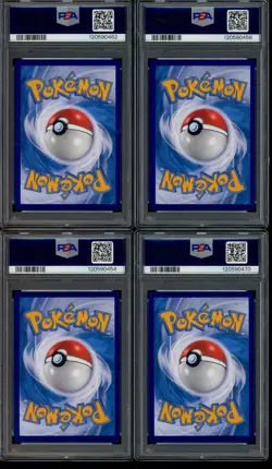 Lot of (4) Pokemon Chinese 25th Annv. #007 Birthday Pikachu PSA 9 MINT - Image 2