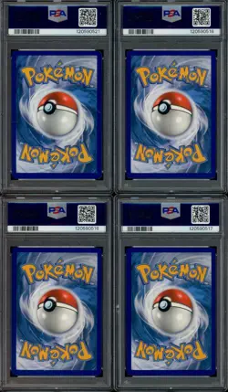 Lot of (4) Pokemon McDonald's Collection #25 Pikachu Holo PSA 7-8 (2) 9 - Image 2