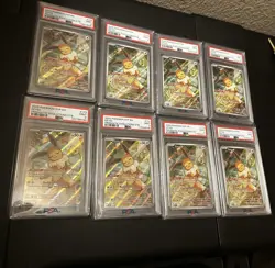 2025 Pokemon Eevee 173 Illustration Rare Promo PSA 9 (Lot of 8 PSA slabs) - Image 2