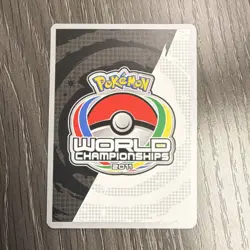 Pokemon Fisherman Trainer 92/123 World Championship Decks 2010 Autographed - Image 2