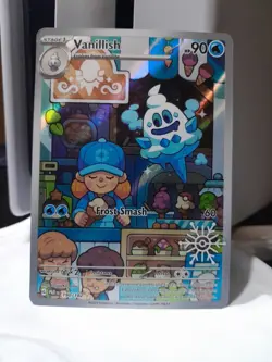 Pokemon TCG Vanillish Paradox Rift 190/182 Holo Illustration Holiday Calendar - Image 2