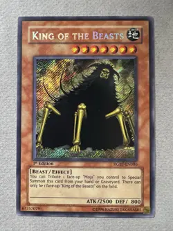 King of the Beasts RGBT-EN086 1st Edition VLP - Image 1
