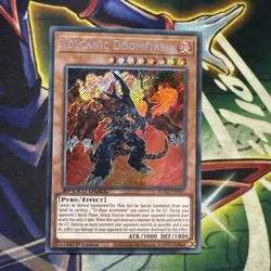 Yugioh! Volcanic Doomfire SGX1-ENH01 Secret Rare 1st Edition NM - Image 1