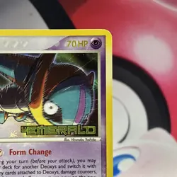 2005 Pokemon Deoxys 2/106 Reverse Holo Rare EX stamped Emerald Card - Image 3