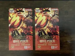 One Piece The Best Vol. 2 Premium Booster PRB-02 Sleeved Booster Pack (LOT OF 2) - Image 1
