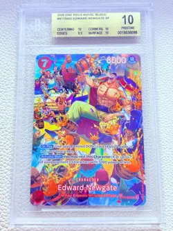 OP10 Edward Newgate BGS 10 SP Alt Art ST15-002 Royal Blood English SR ONE PIECE - Image 1