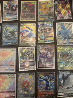 pokemon card collection. Almost all in sleeves. Great condition 64 cards total. - Image 2