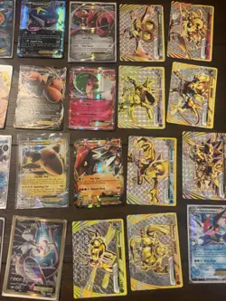 pokemon card collection. Almost all in sleeves. Great condition 64 cards total. - Image 4