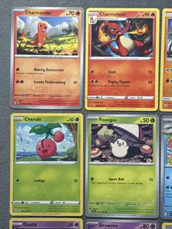 Pokemon Cards Lot Charmander Charmeleon Darkrai Gastly Diglett Drowzee + More - Image 2
