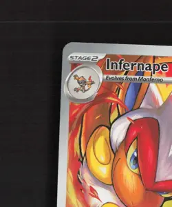 Infernape 173/167 Twilight Masquerade Full Art Ultra Rare Holo Pokemon Card NM - Image 3
