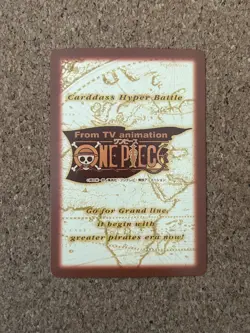 one piece carddass hyper battle 1999 Luffy first stage C04 anime card ② - Image 2