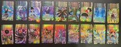 Dragon Ball Masters SR Play sets Fearsome Rivals bt29 72 CARDS - Image 1