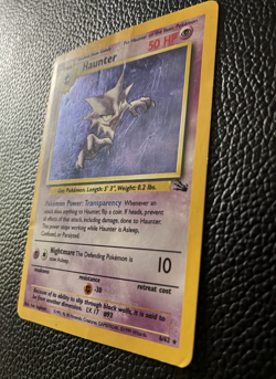Pokemon TCG Haunter 6/62 Rare Fossil Set Original Card 1999 - Image 5