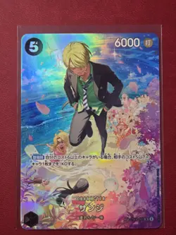 Sanji ST14-003 (SP Full Art) Parallel OP10 Royal Blood ONE PIECE Card Japanese - Image 1