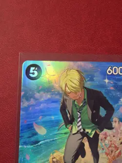 Sanji ST14-003 (SP Full Art) Parallel OP10 Royal Blood ONE PIECE Card Japanese - Image 2