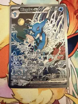 Kingdra ex 131 Sv: Scarlet & Violet Promo Cards Holo - Image 1