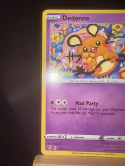 DEDENNE - 78/189 Darkness Ablaze LP/NM - Regular Uncommon - Pokemon TCG Card - Image 5