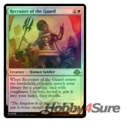 Foil Recruiter Of The Guard M/NM Magic: The Gathering MTG Modern Horizons 3 - Image 1