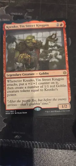 MtG Krenko, Tin Street Kingpin - Image 1