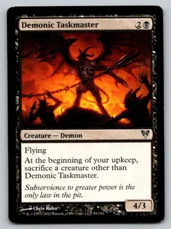 Demonic Taskmaster Avacyn Restored Regular - Image 1