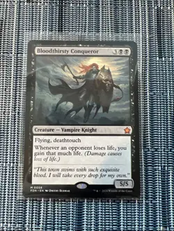 Bloodthirsty Conqueror - Foundations - NM - UNPLAYED - MTG - Image 1