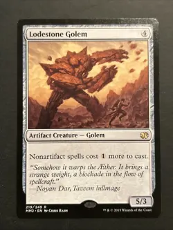 Lodestone Golem Modern Masters 2015 Regular MTG Magic the Gathering TCG NM - Image 1