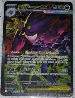 Mega Gengar Ex 284/217 SIR Pokemon Ascended Heroes (PACK FRESH As Of 02/07/26)NM - Image 3