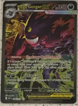 Mega Gengar Ex 284/217 SIR Pokemon Ascended Heroes (PACK FRESH As Of 02/07/26)NM - Image 4