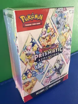 Pokemon TCG Prismatic Evolutions Booster Bundle - 6 Packs - SEALED - Image 3