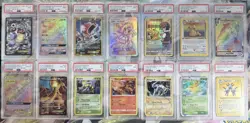 Pokemon PSA Slab Lot (17 Cards) - Image 1
