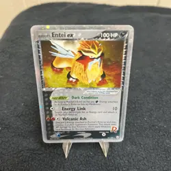 2004 Pokemon Ex Rocket's Entei Ex Team Rocket Returns Holo 97/109 - Ex - Image 2