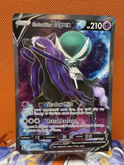 Pokemon TCG Shadow Rider Calyrex V Full Art- Chilling Reign 171 NM 1209 - Image 1