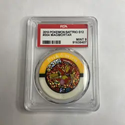 PSA 9 2010 Pokemon Battrio #004 Magmortar Mint Total POP 1 Japanese Rare - Image 1