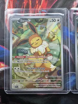 Pokemon Center Eevee #173 Stamped Promo Prismatic Evolutions LOT OF 3 - Image 2