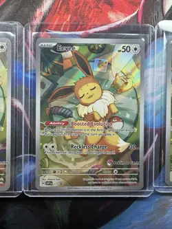 Pokemon Center Eevee #173 Stamped Promo Prismatic Evolutions LOT OF 3 - Image 3