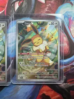 Pokemon Center Eevee #173 Stamped Promo Prismatic Evolutions LOT OF 3 - Image 4