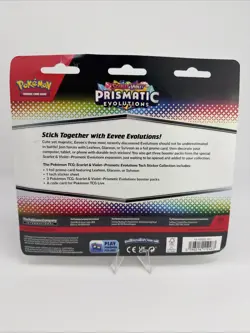 Pokemon TCG Scarlet Violet Prismatic Evolutions Tech Sticker Collection Sylveon - Image 2